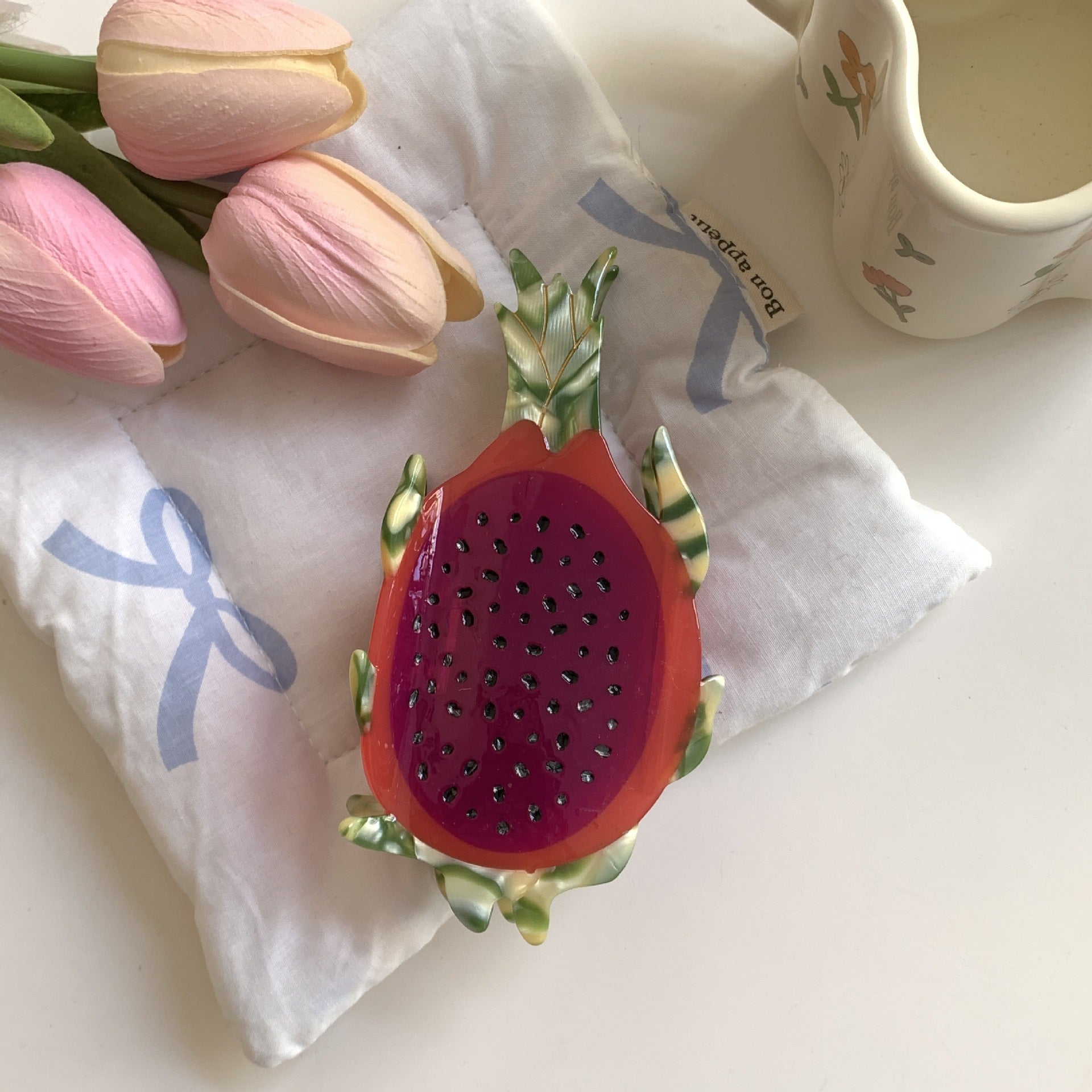 Cute Fruit Pattern Acetate Hair Claws 6W6HCP1216