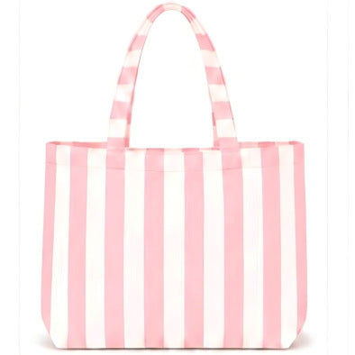 Simple Color Block Striped Shoulder Bag 6W10BBG2358
