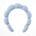 Solid Color Cloud Padded Sponge Spa Hairband 6W6HBD269