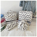 Floral  Quilted Storage Cosmetic Bag 6C5CO72