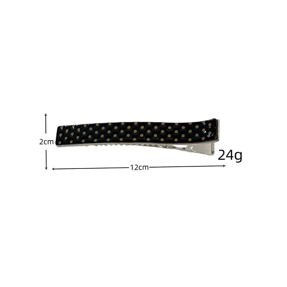 Leopard Polka Dot Hair Clip - DippedShop Wholesale - #3523