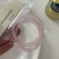 Simple Solid Color Telephone Cord Scrunchies 6W6HSR486