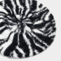 Fashion Striped Color Block Warm Beret Hat 6W6HAT807