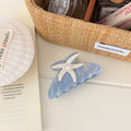 Trendy Pearl Starfish Medium Hair Claw 8AS6HCP278L