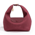 Suede Dumpling Handbag - DippedShop Wholesale - #0787