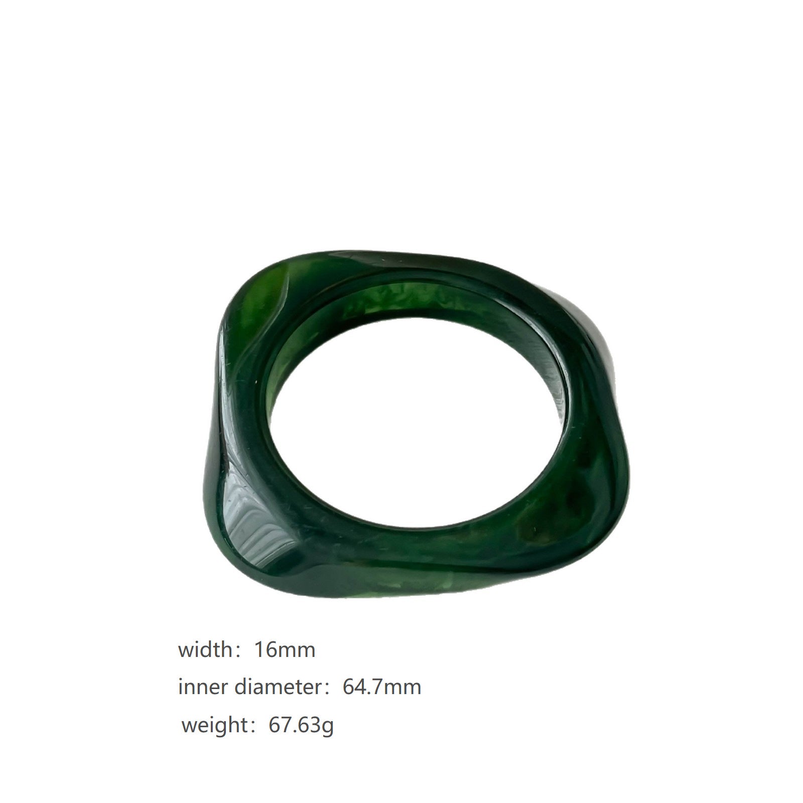Stylish Irregular Resin Geomet - DippedShop Wholesale - #0099