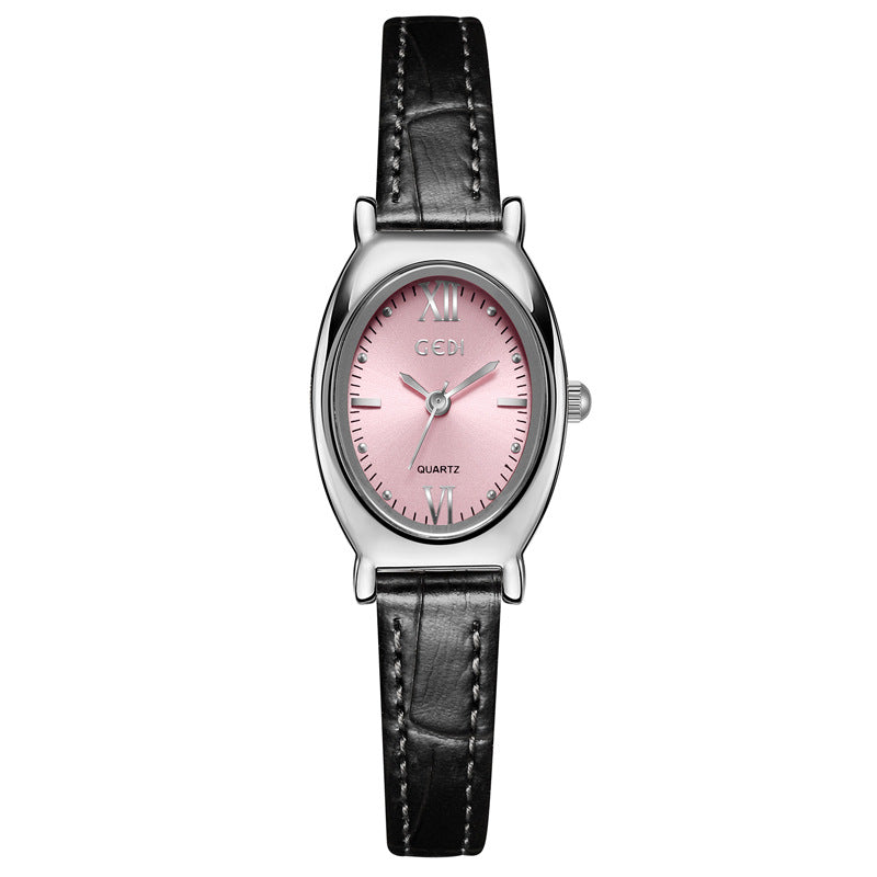 Elegant Oval Dial Analog Quartz Wrist Watch MK2SSAS6W6JWA06
