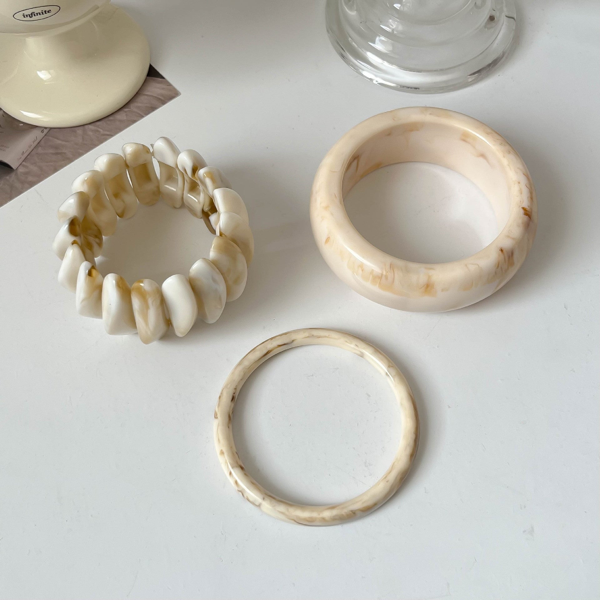 Vintage Resin Irregular Geomet - DippedShop Wholesale - #8435