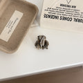 Vintage Tortoise Shell Textured Mini Claw Clip 6W6HCP1285