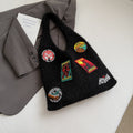 Knit Handmade Tote Bag - DippedShop Wholesale - #3123