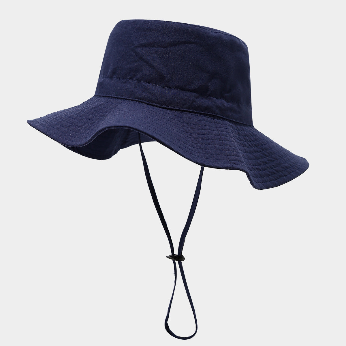 Simple Large Wide Brim Solid Color Bucket Hat 8BK6HAT173T