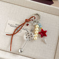 Chic Star Handmade Beaded Pendant Keychain Bag Charm 6W10BBC334