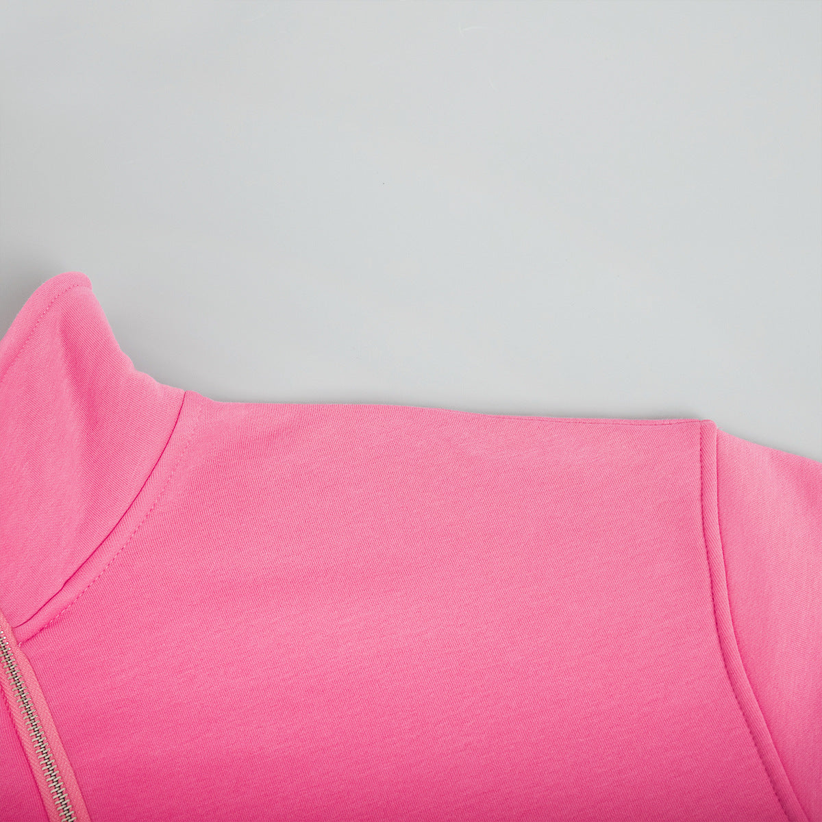 Loose Lapel Zipper Hoodie - DippedShop Wholesale - #9411