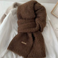 Solid Color Knit Scarves - DippedShop Wholesale - #8835