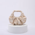 Vintage Pearl Ruched Handbag - DippedShop Wholesale - #1443
