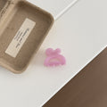 Simple Solid Color Hollow Mini Hair Claw 6W6HCP1286