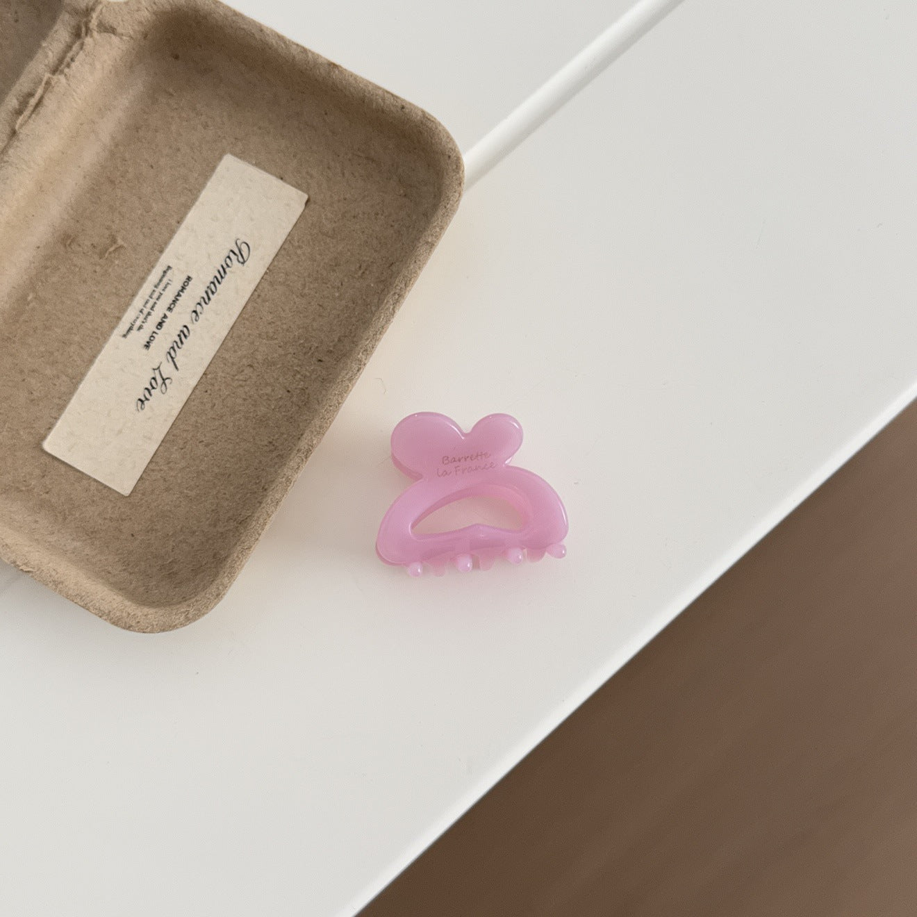 Simple Solid Color Hollow Mini Hair Claw 6W6HCP1286