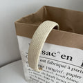 Stylish Hand Woven Hollow Out Wide Headband MK2SPM6W6HBD02