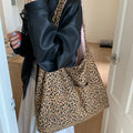Leopard Print Shoulder Bag - DippedShop Wholesale - #1347