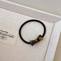 Minimalist Acetate Leopard Bowknot Hair Tie MK2BLW6W6HHT10