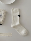 Bowknot Cotton Crew Socks - DippedShop Wholesale - #7427