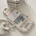 Cute Floral Print Card Case Wa - DippedShop Wholesale - #0339