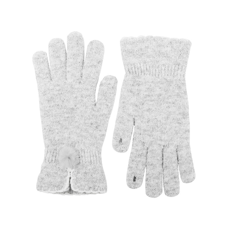 Wool Blend Touch Screen Gloves - DippedShop Wholesale - #0979