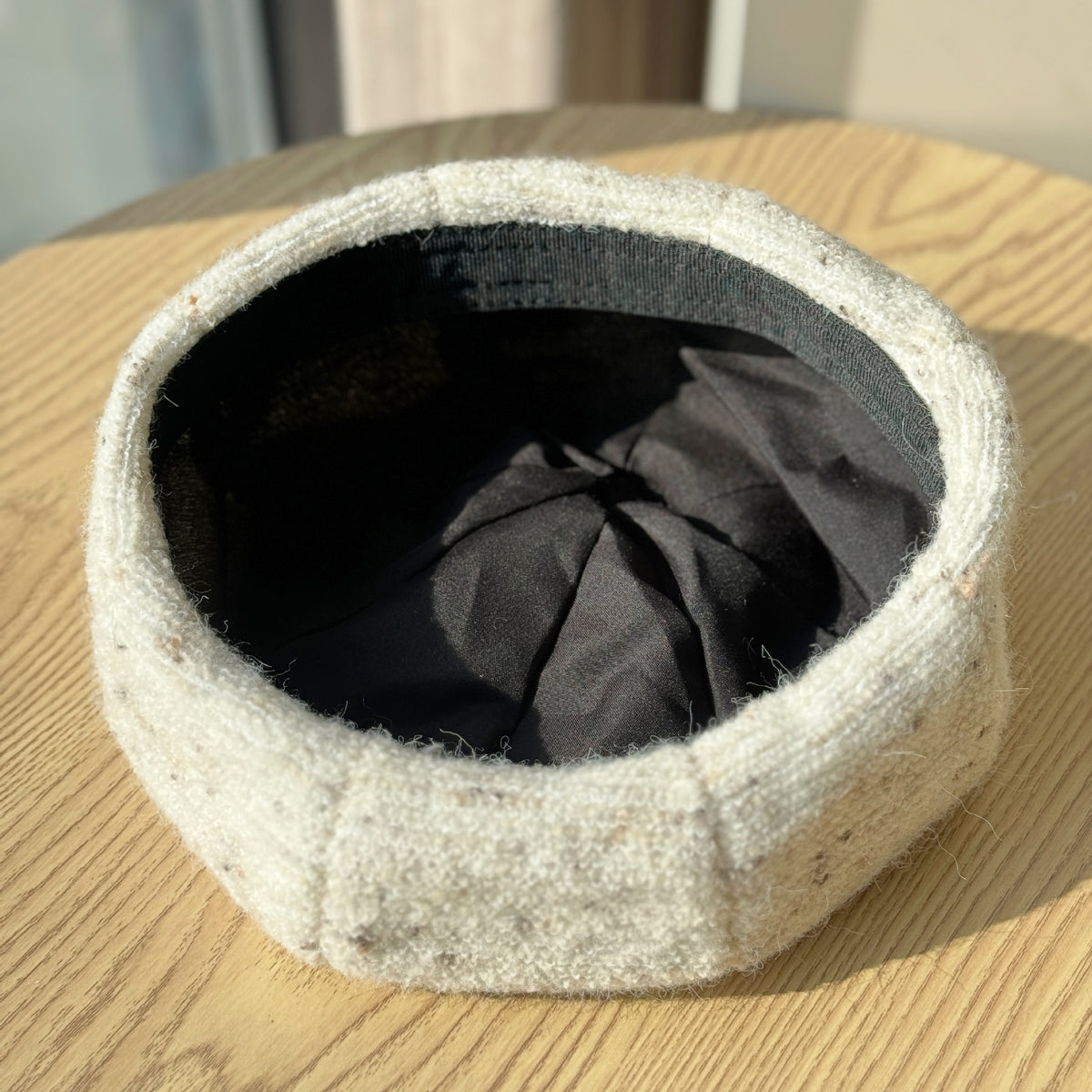 Flecked Tweed Beret Hat - DippedShop Wholesale - #3011