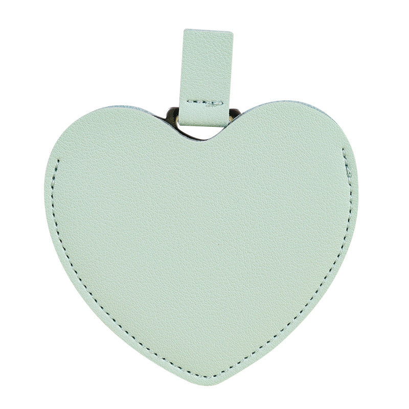 Cute Love Heart Shape Portable Makeup Mirror MK2PPFN6CT5MR57