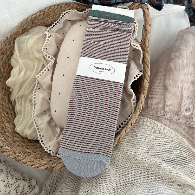 Slouch Mid-Calf Socks - DippedShop Wholesale - #5555