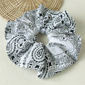 Vintage Flower Hair Scrunchie - DippedShop Wholesale - #7075