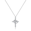 Gold Plated Cross Necklace - DippedShop Wholesale - #1779