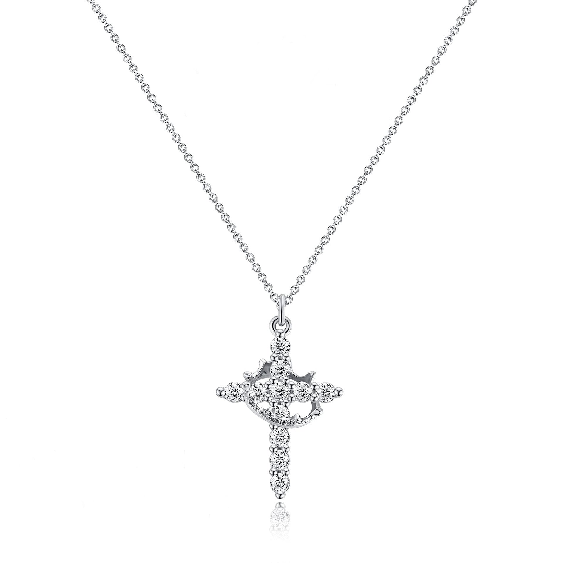 Gold Plated Cross Necklace - DippedShop Wholesale - #1779
