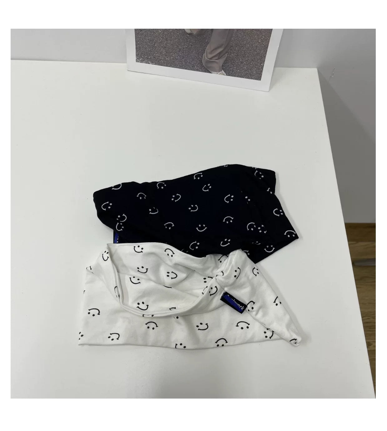 Sports Smiley Print Headband - DippedShop Wholesale - #6067
