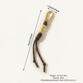 Beaded Rope Braided Boot Pendant Keychain Bag Charm 6W10BBC344