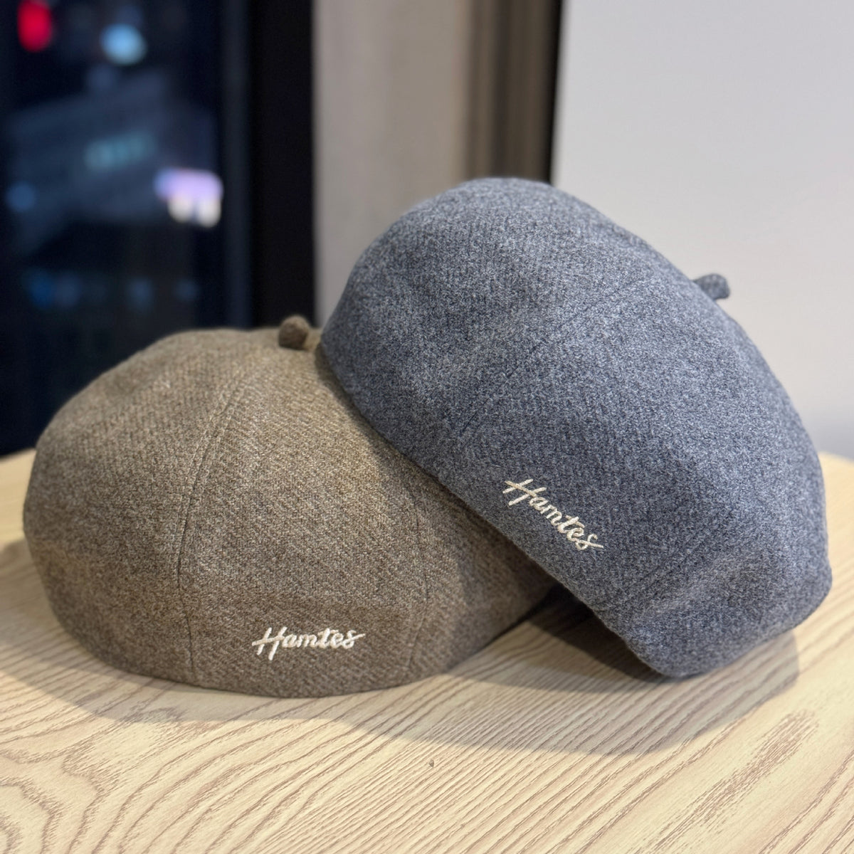 Letter Embroidery Beret Hat - DippedShop Wholesale - #6323