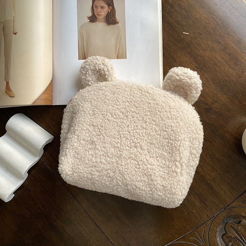 Cute Plush Cosmetic Bag - DippedShop Wholesale - #0675