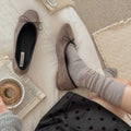 Thin Slouchy Crew Socks - DippedShop Wholesale - #1475
