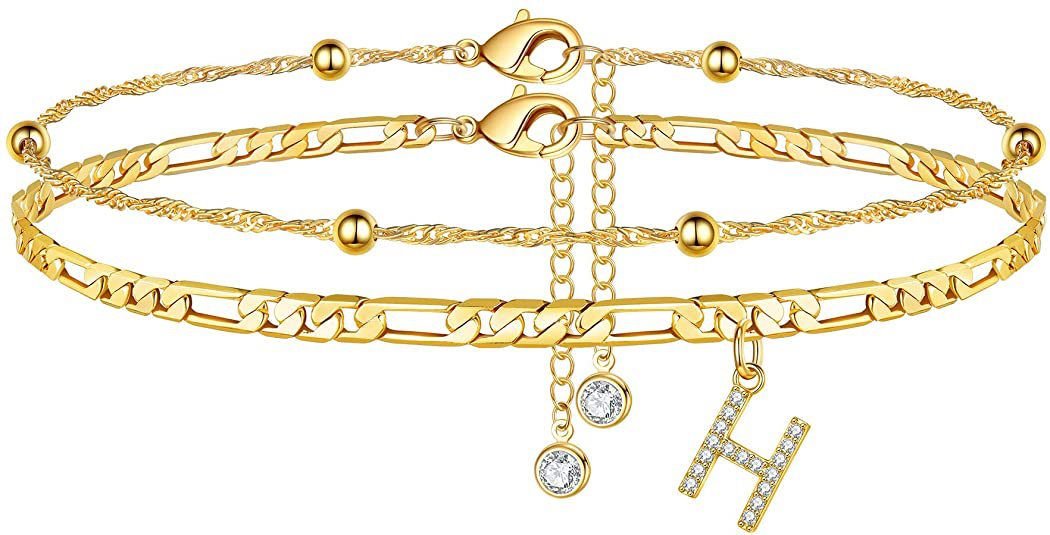 Trendy Initial Letter Gold Pla - DippedShop Wholesale - #1539