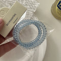 Simple Solid Color Telephone Cord Scrunchies 6W6HSR486