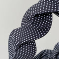 Vintage Polka Dots Woven Cross Headband MK2SPM6W6HBD20