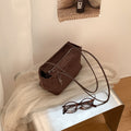 Retro Suede Mini Square Shoulder Bag 6W10BBG1872