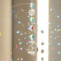 Celestial Moon Star Crystal Wind Chime Suncatcher 6H7HLS201