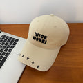 Casual Letter Embroidery Adjustable Baseball Cap MK2BW6W6HAT109