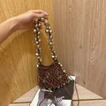 Stylish Hand Woven Hollow Bells Shoulder Bag 8CW6BBG513T