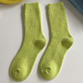 Winter Warm Ribbed Wool-Blend Slouchy Socks 6W8FSO679