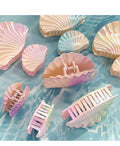 Cute Gradient Shell Beach Hair Claw Clip 8AS6HCP285L