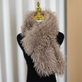Winter Thick Faux Fur Warm Plush Scarf 6W6NSC81
