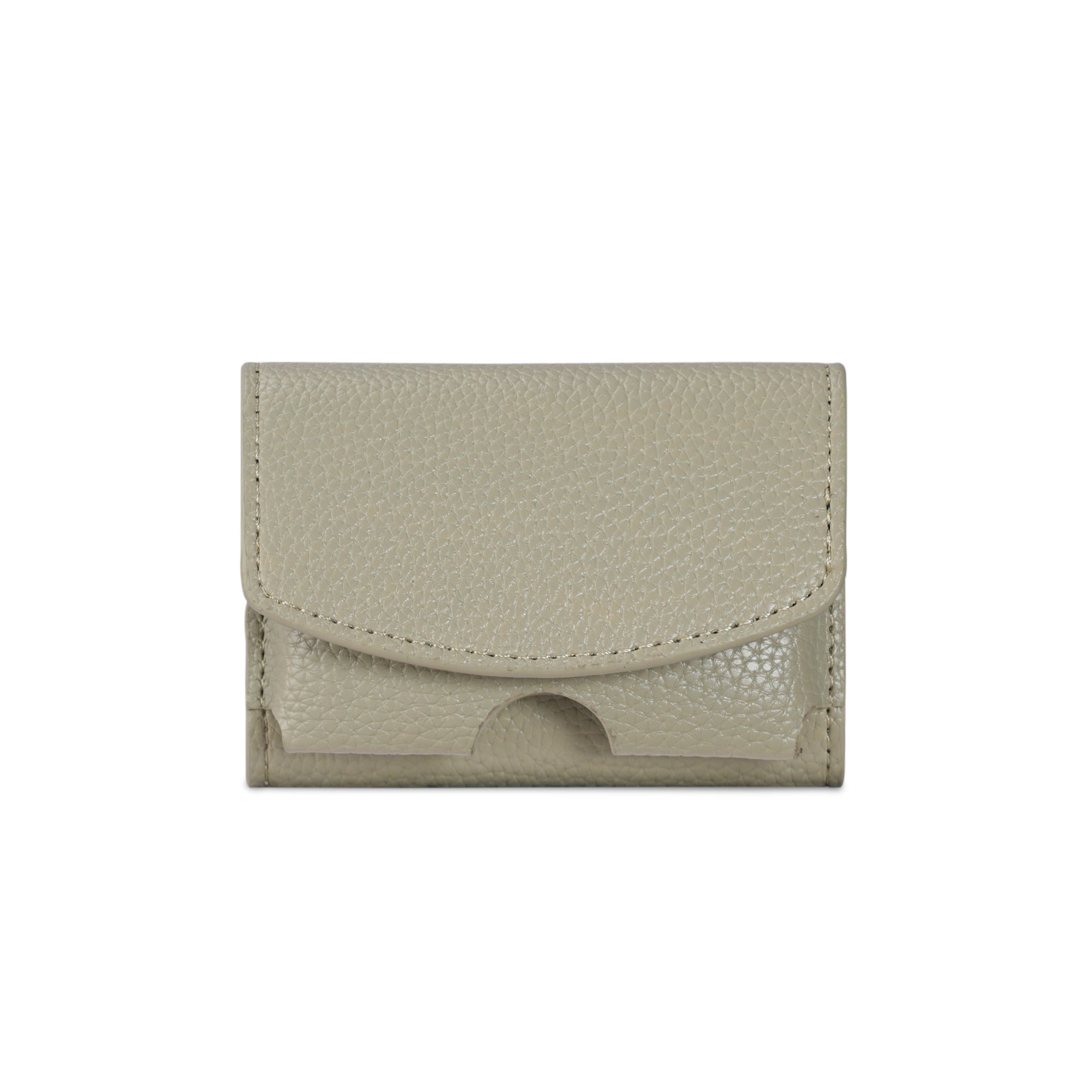 Minimalist Solid Color PU Coin Purse Wallet 6S10BWB144