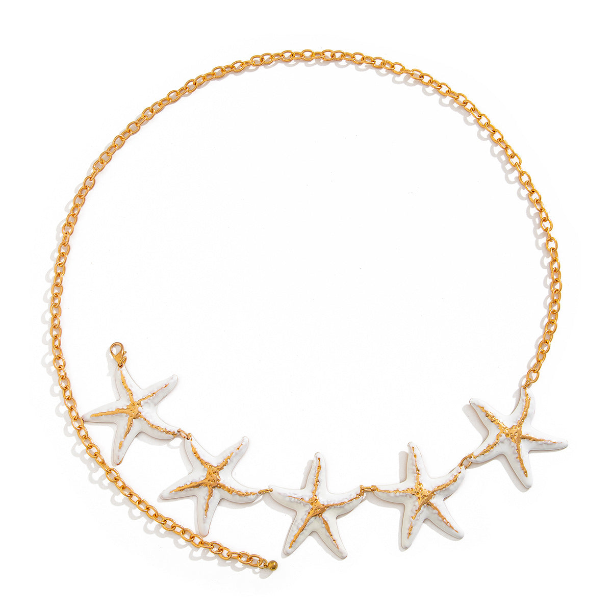 Sexy Gold Plated Starfish Flow - DippedShop Wholesale - #7955